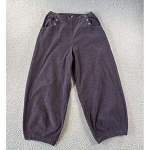 Bryn Walker Corduroy Pants Womens Medium Pull On Purple Lantern Wide Leg Boho